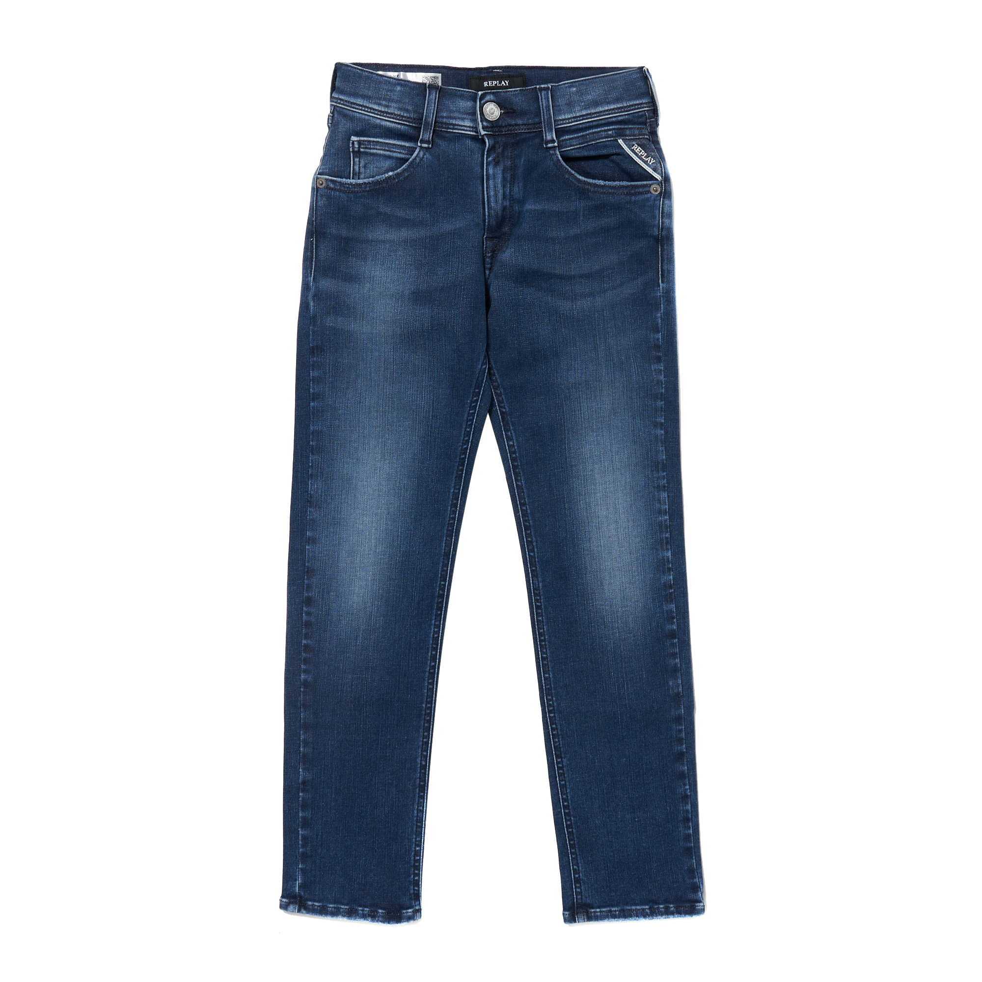BOY 10.75 OZ ハイパーレックスストレッチ デニムパンツ WALLYS 詳細画像 ブルーデニム 1